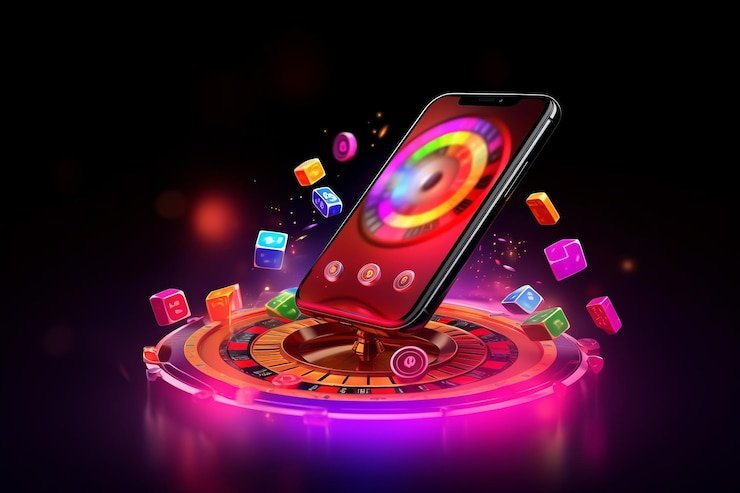 Pengguna di Jakarta memainkan permainan online dengan mudah lewat smartphone mereka di platform ini77
